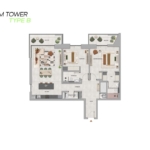 2 Bedroom apartment in Azul Tower Rise by Athlon by Aldar 4