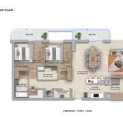 2 Bedroom apartment in Nouran Living at Saadiyat Island 2