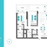 3 Bedroom penthouse REEF 997 Floor Layout