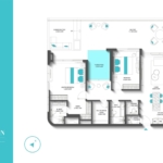 3 Bedroom penthouse REEF 997 Floor Layout