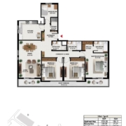 3 Bedroom Apartment in South Garden Building E 2