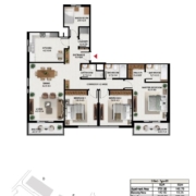 3 Bedroom Apartment in South Garden Building E 4