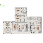 3 Bedroom apartment in Azul Tower Rise by Athlon by Aldar 3