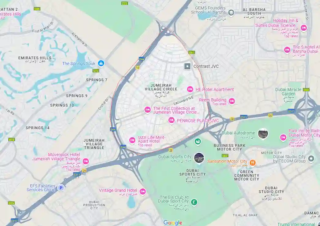Borough Residences Location