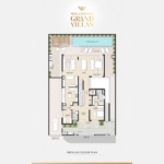 Ground floor of 5 Bedroom villa in Wellington Grand at MBR City