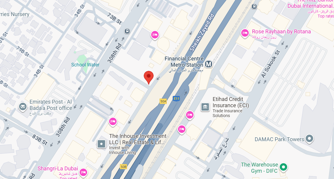 SOL Luxe Location Map