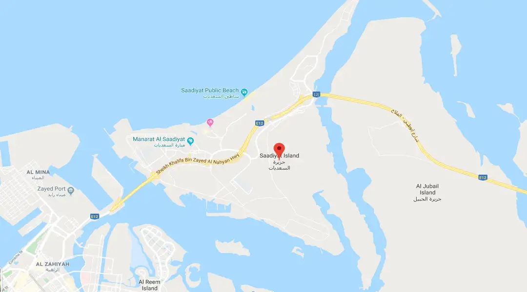 Saadiyat Grove Apartments Location
