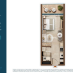 Studio Apartment in Skyhills Astra Building A 4