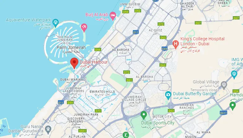 W Residences Location