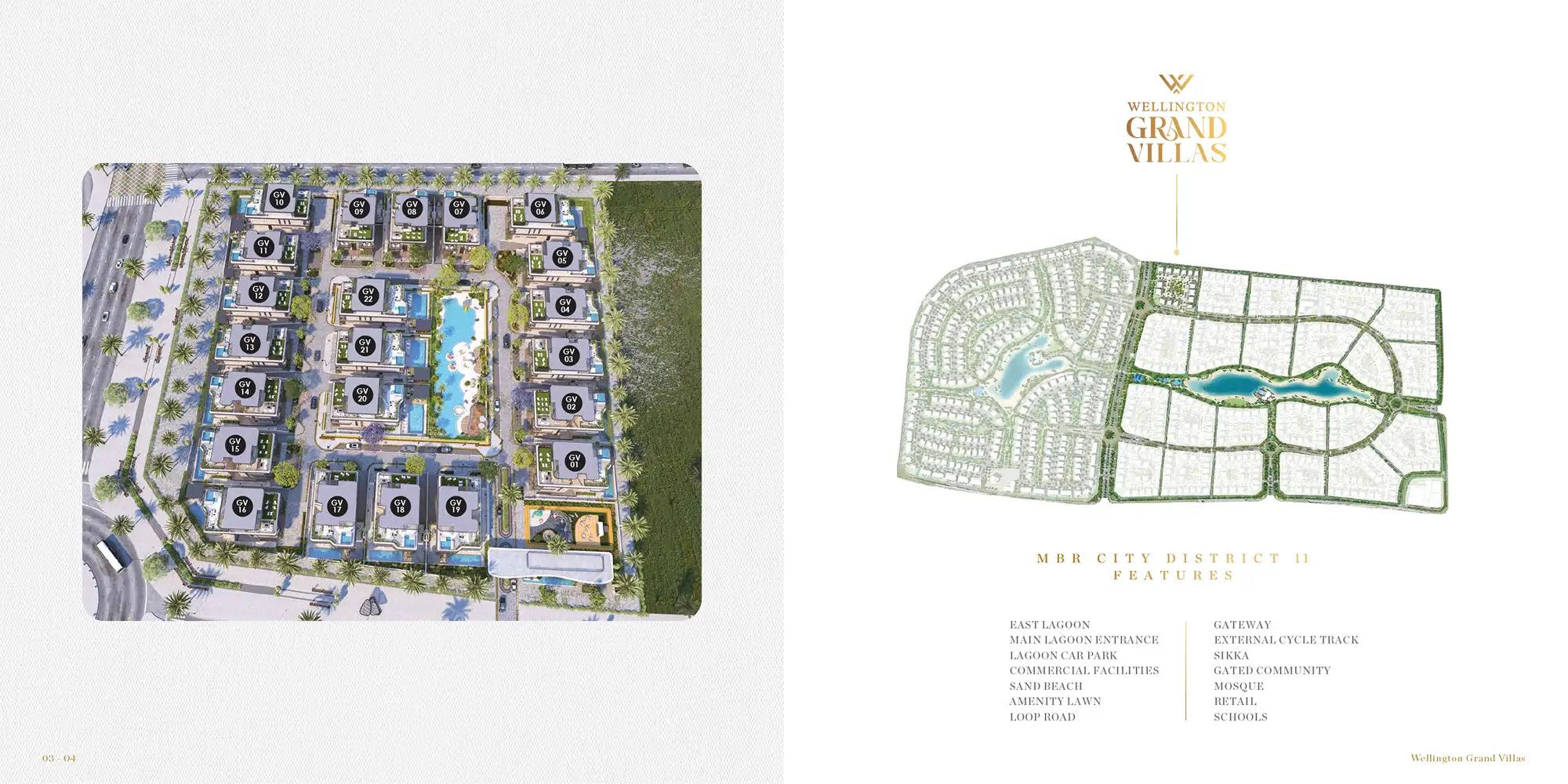 Wellington Grand Villas Master plan