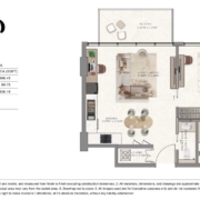 1 Bedroom apartment in Taiyo residences at Wasl Gate 7