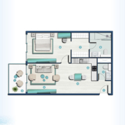 1 bedroom apartment at Al Hamra Waterfront 2
