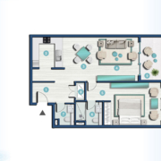 1 bedroom apartment at Al Hamra Waterfront 4