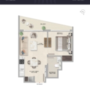 1 bedroom apartment in The Tranquil by Sobha Group