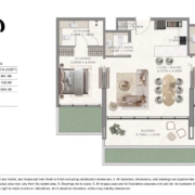 2 Bedroom apartment in Taiyo residences at Wasl Gate 2