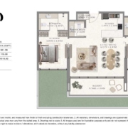 2 Bedroom apartment in Taiyo residences at Wasl Gate 3