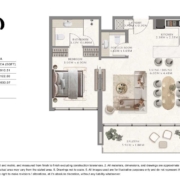 2 Bedroom apartment in Taiyo residences at Wasl Gate 5