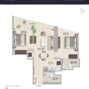 2 bedroom apartment in The Tranquil by Sobha Group