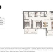 3 Bedroom apartment in Taiyo residences at Wasl Gate 3