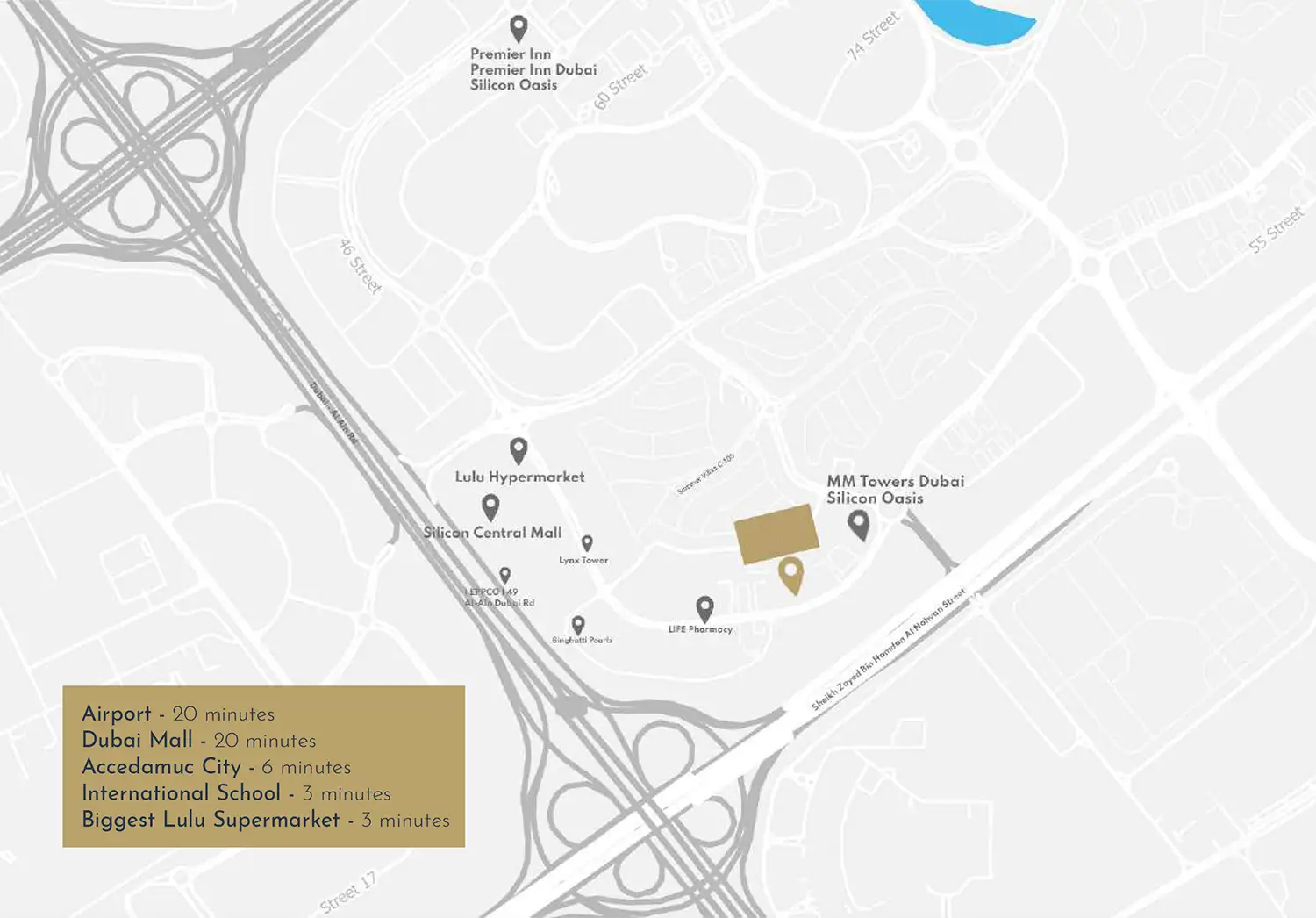Aura Prestige at Dubai Silicon Oasis Location