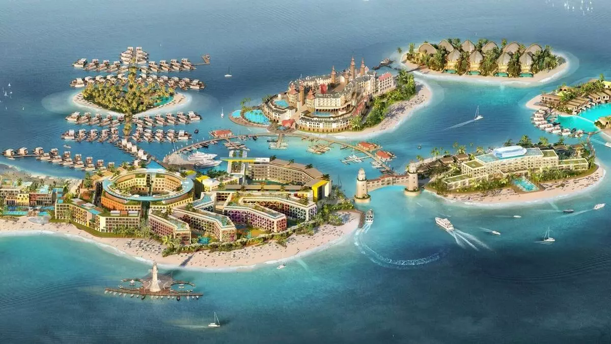 Marevia Residences at Dubai Islands Location