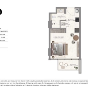 Studio apartment in Taiyo residences at Wasl Gate 2