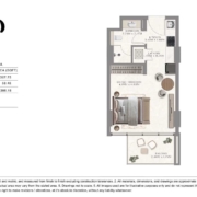 Studio apartment in Taiyo residences at Wasl Gate 4