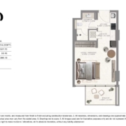 Studio apartment in Taiyo residences at Wasl Gate 8