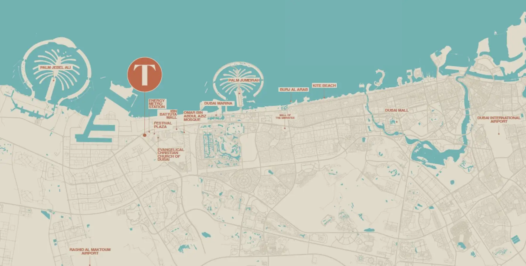Taiyo Residences at Wasl Gate Dubai Location
