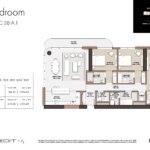 3 Bedroom apartment in The Edit at D3 4