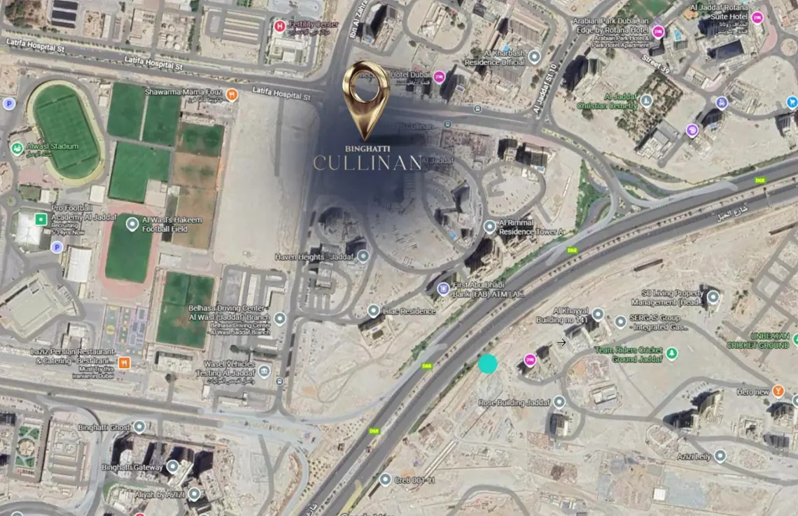 Binghatti Cullinan at Al Jaddaf Location