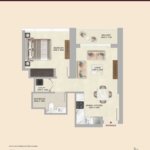 1 Bedroom apartment in Skyvue Altier at Sobha Hartland 2 3