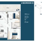 2 Bedroom apartment in Timez at Dubai Silicon Oasis 3