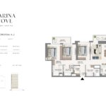 3 Bedroom apartment in Emaar Marina Cove at Dubai Marina 5