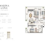 3 Bedroom apartment in Emaar Marina Cove at Dubai Marina 6