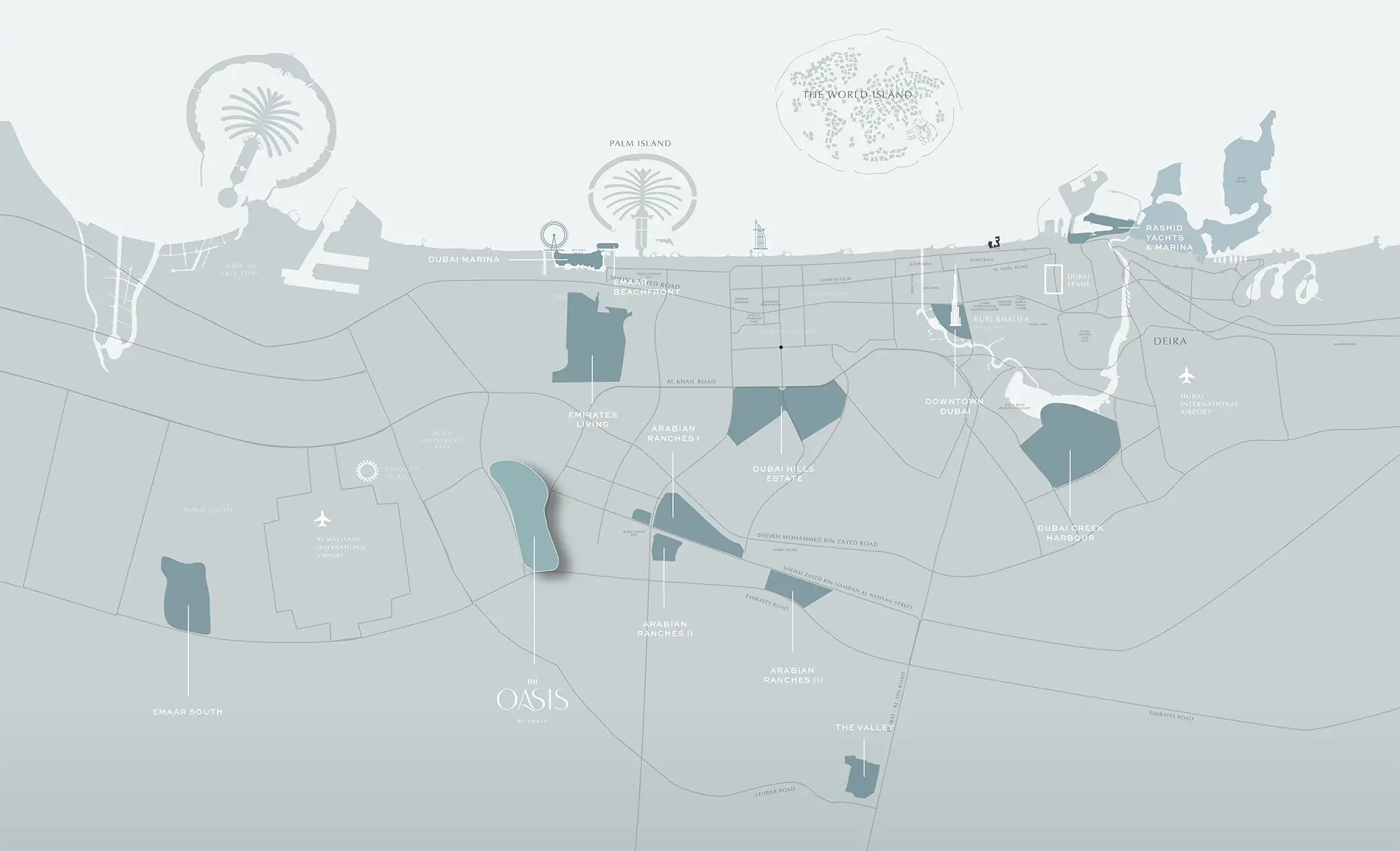 Palmiera 3 at The Oasis Location