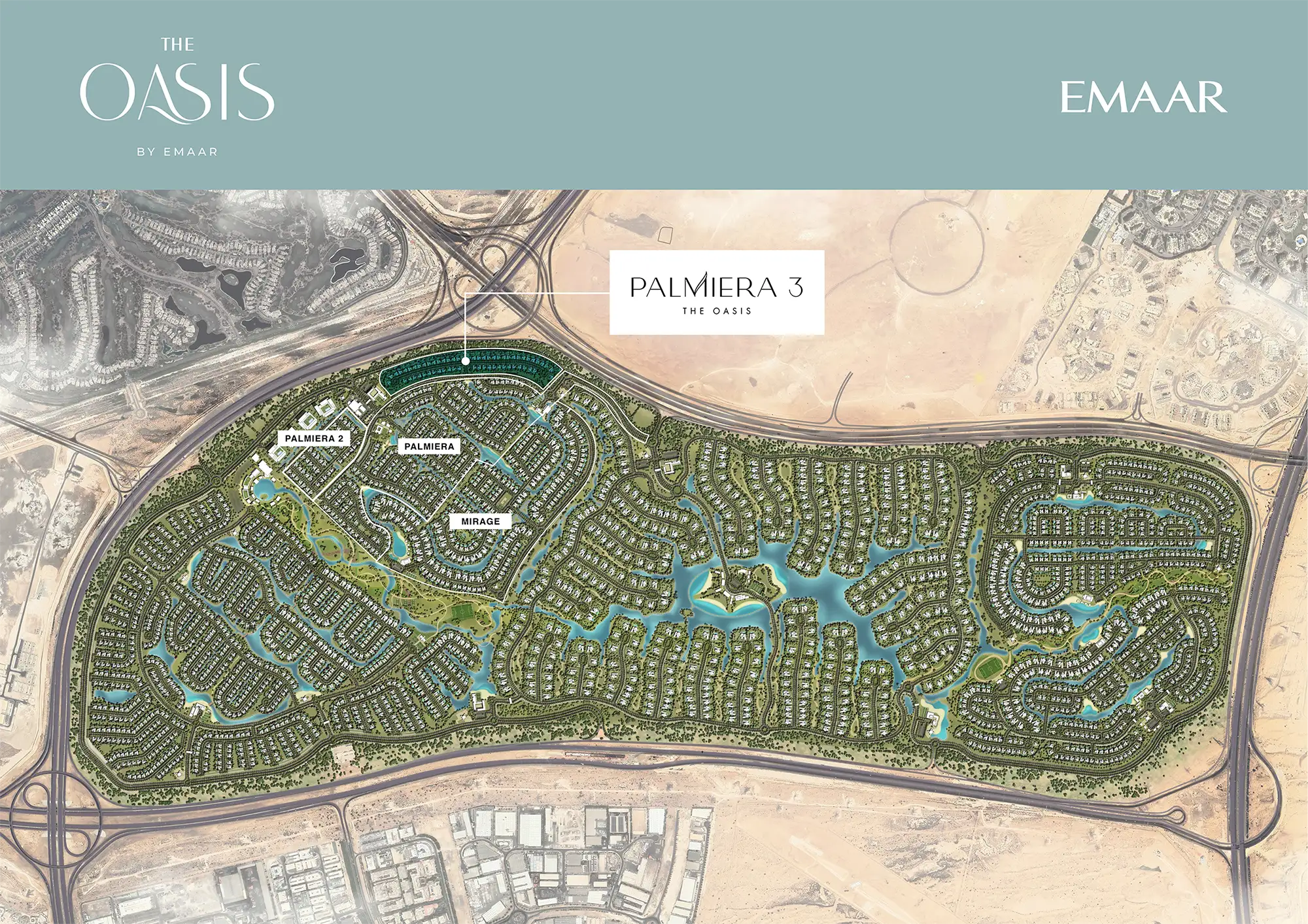 Palmiera 3 at The Oasis Master Plan