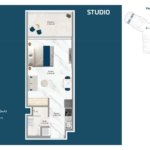Studio apartment in Timez at Dubai Silicon Oasis 4