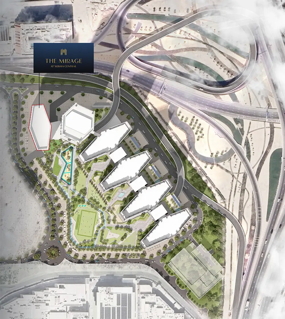 The Mirage at Sobha Central Master Plan