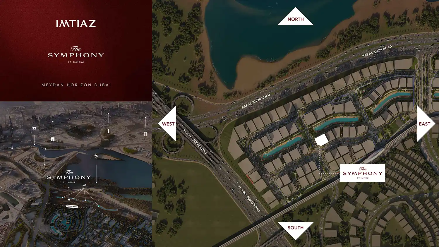 The Symphony at Meydan Horizon Location